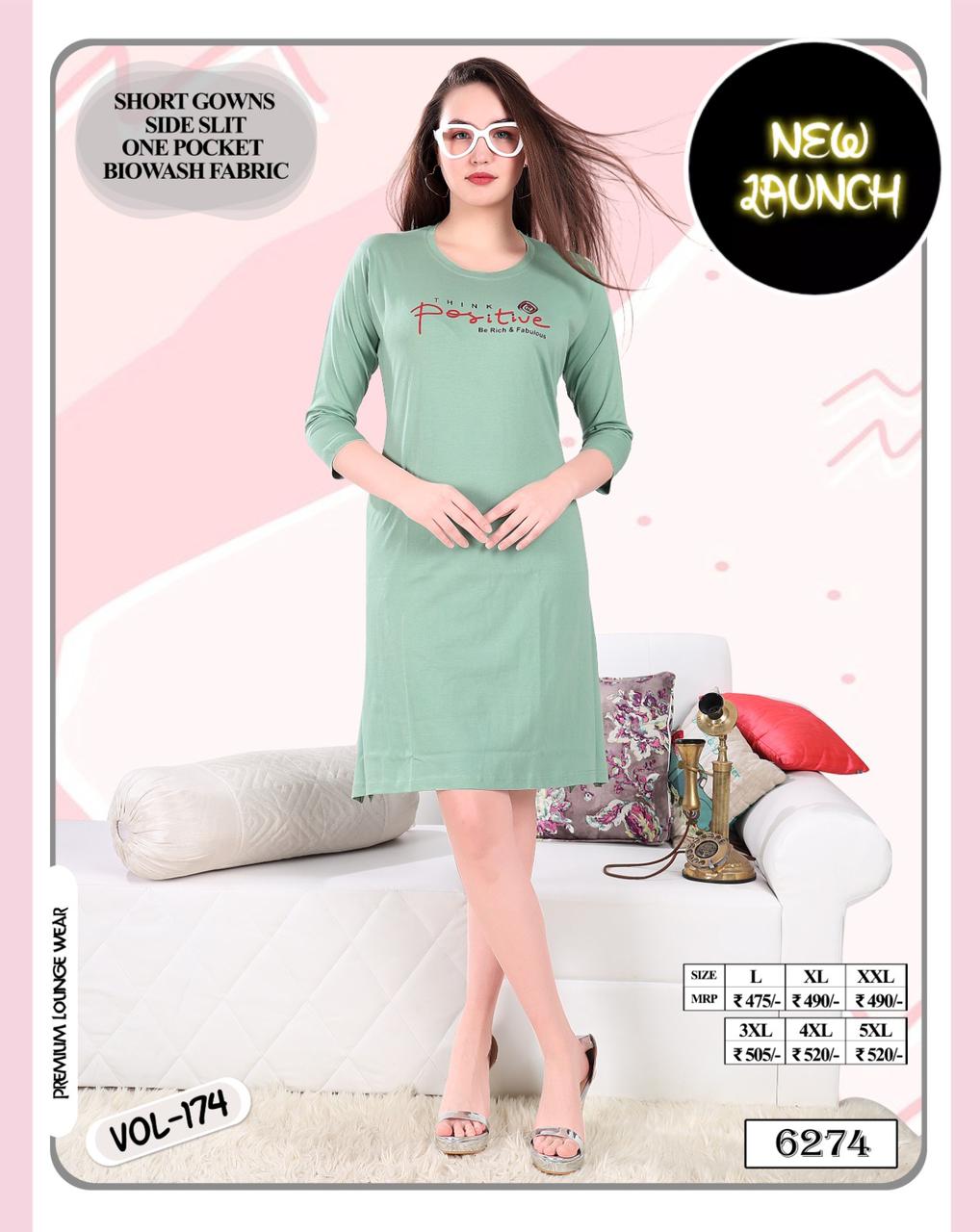 Summer Special Vol M 174 Short Gowns Night Suits Catalog
